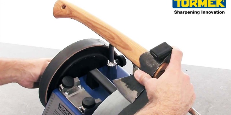 Guide to Sharpening an Axe with a Tormek Sharpener