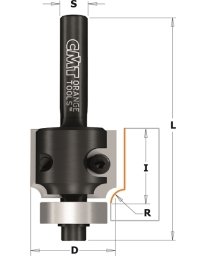 Frese a quarto di tondo con inserti reversibili in punte per filetti/quarto di tondo di CMT