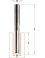 Straight router bits, long series - Ref. CMT81260011 - D 10