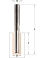 Straight router bits, long series - Ref. CMT91262311 - L 110