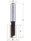 Straight router bits with insert knives - Ref. CMT65262811 - D 12.7