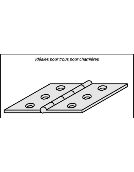 Fraises pour charnières