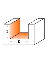 Frese per cerniere a filo e profilate di CMT