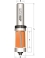 Flush trim router bits with double bearing - Ref. CMT80669011B - α -3°
