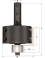 Grand rabbeting router bits with insert knives - Ref. CMT66099111 - H 16