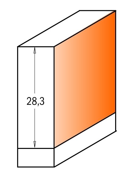 Maxi fraises à feuillurer avec plaquettes réversibles