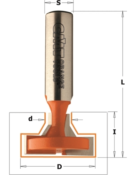 T-slot router bits