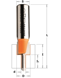 Countersink screw slot router bits