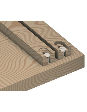 Frese per scanalature con testa a vite in punte per trapano a scanalatura di CMT