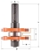 2-Teilige Nut- und Federverbindungssets - Ref. CMT90062611 - D 47.6