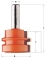 Reverse glue joint router bits - Ref. CMT95550111 - L 70.1