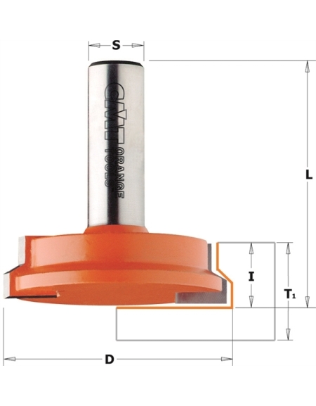 Drawer lock router bits