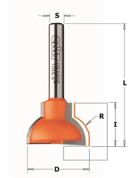 Ovolo sash router bits