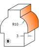 Ovolo sash router bits