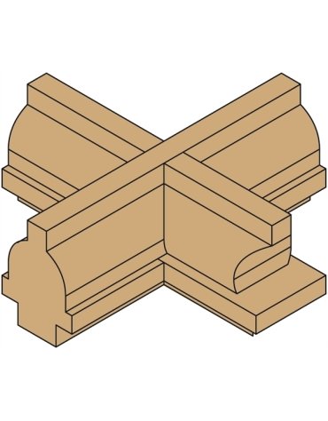 Fraises pour lambris de bois