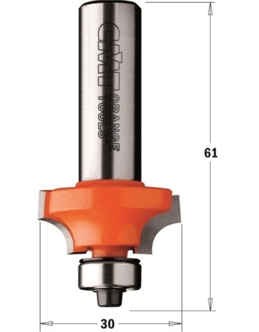 Jeux de 2 fraises profilées pour portes et fenêtres