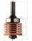 Professional finger joint router bits - Ref. CMT90060611 - Rotation DROITE