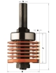 Professional finger joint router bits