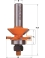 V-Tongue & groove router bit set - Ref. CMT95550611 - Rotation DROITE