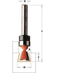 Dovetail router bits