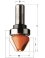 Lettering router bits (60°) - Ref. CMT84950111B - D 28.5