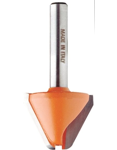 Frese per scrittura (60°) in punte per scrittura, scanalature a V e smussatura di CMT