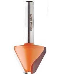 Frese per scrittura (60°) in punte per scrittura, scanalature a V e smussatura di CMT