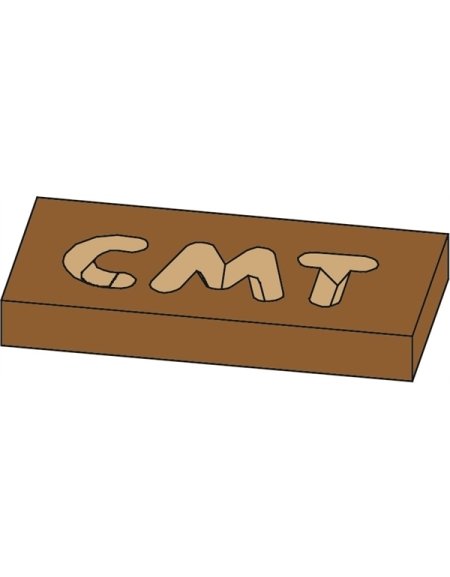 Fresa per scanalature a V con inserti reversibili (90°) in Punte per scrittura, scanalature a V e smussatura di CMT