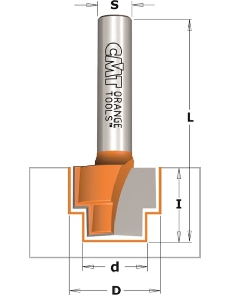 Fresa a doppia scanalatura, due taglienti per scrittura, frese per scanalature a V e smussatura di CMT