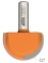 Round nose router bits - Ref. CMT91475411 - R 12.7