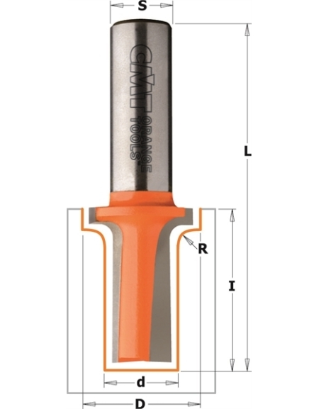 Decorative bearing router bits
