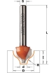 Decorative ogee router bits