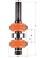 Adjustable double roundover router bits - Ref. CMT90062211 - T1 11.1-31.75