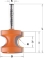 Bead & bull nose router bits - Ref. CMT95450211 - L 57.2