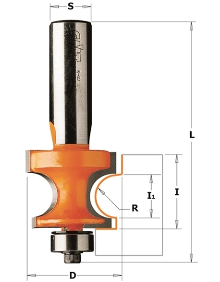 Corner beading router bits