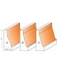 Vertical raised panel router bits
