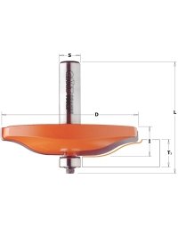 Frese orizzontali piatte in punte per pannelli di CMT