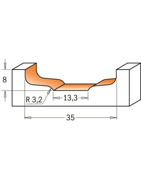 Fraises pour montants