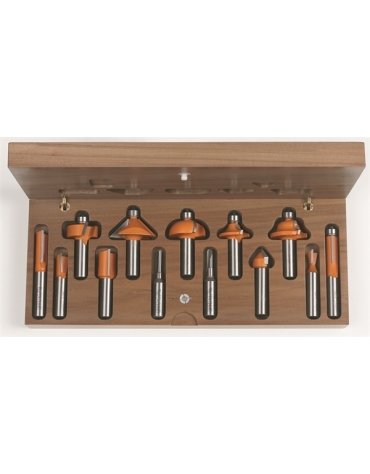 Set di 13 frese in set di punte da trapano di CMT