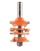 2-piece entry door router bit sets - Ref. CMT95580611 - Rotation DROITE