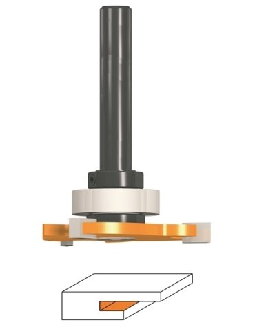 Set di punte per fresatrice a disco per scanalature in set di punte di CMT