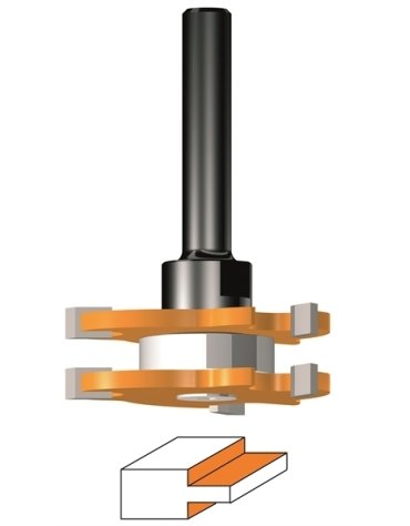 Set di punte per fresatrice a disco per scanalature in set di punte di CMT