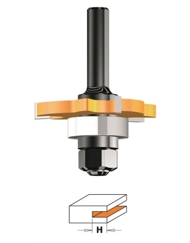 Set di punte per fresatrice a disco per scanalature in set di punte di CMT