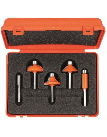 5 piece profile router bit sets