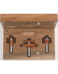 Set di frese piatte da 3 pezzi in set di punte da trapano di CMT