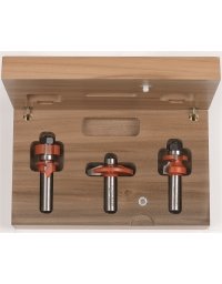 Set di frese per porte da 3 pezzi in set di punte di CMT