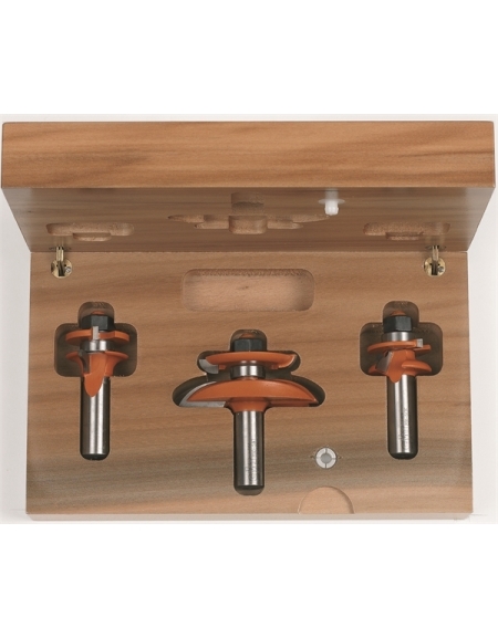 3-teilige Fräsersets für Küchen