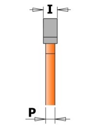 Frese a disco con foro svasato per scanalature laterali nelle frese per scanalature di CMT