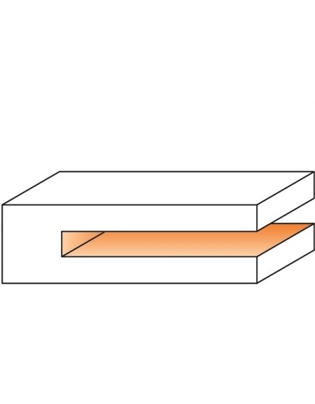 Frese a disco con foro svasato per scanalature laterali nelle frese per scanalature di CMT