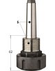 Mandrini portautensili ER32 con attacco conico MK2/MK3